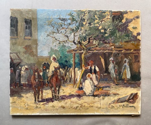Orientalistisches gemälde zum - orientalistisches,