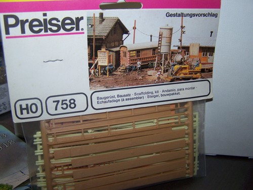 Preiser 758 baugerüst - preiser, nr.