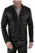Original leder jacke echt - echt, lamm