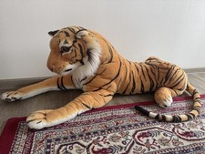 Top ⭐️ riesiger xxl Tiger Plüschtier Kuscheltier Plüschtiger 100 cm Dschungel 
