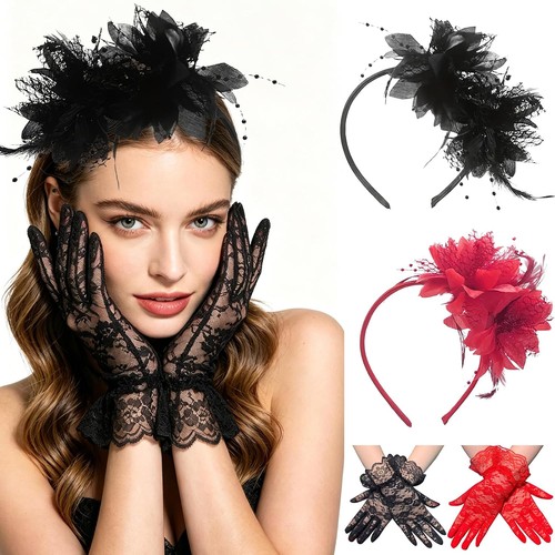 Pcs fascinator damen und - 2,