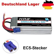 HRB 22,2V 5000mAh 6S 6S 50C Lipo Batterie für RC Flugzeug Hubschrauber Auto LKW