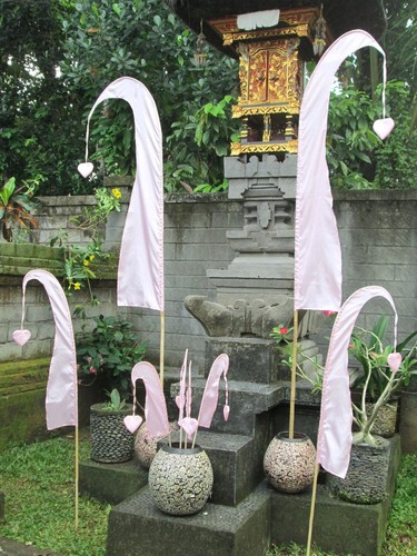 Balifahne bali garten - balifahne, fahne