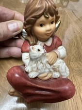 GOEBEL Engel mit Katze –