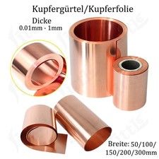 Kupferband Platten Dicke