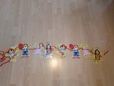 Party Banner Dekoration – Piraten, Prinzessin, Indigene & Clown - Partydeko