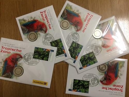 Euro ersttagsbrief fdc - 5,
