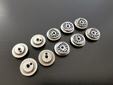 Märklin / Trix  025591 / 025593  Speichenrad grau mit Zahnrad  10 Stück