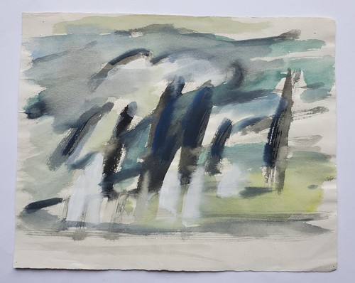 Gemälde aquarell tusche - gemälde,