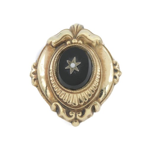 Brosche nadel biedermeier - nadel,