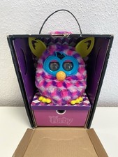 Furby Boom Gefleckt / Hasbro 2014 / Pink Lila Weiß / Lesen / Unbenutzt ✅