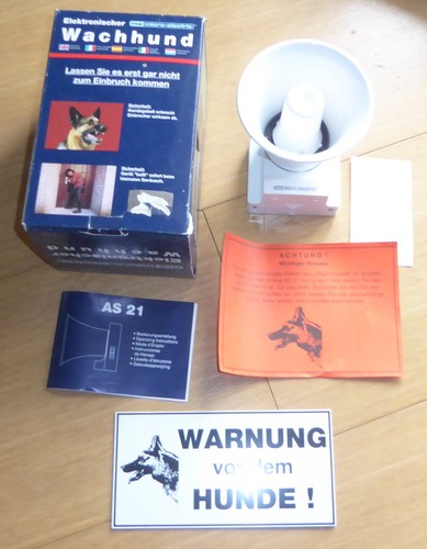 Elektronischer wachhund as - wachhund, "as