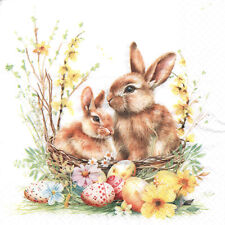 4 lose Servietten Napkins