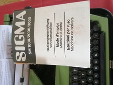 Vintage Schreibmaschine SIGMA