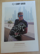 Dieter Bohlen - Camp David - Werbeheft - handsigniert -