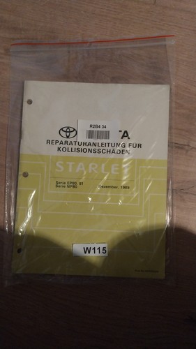 Toyota starlet dez 1989 - toyota, 1989"