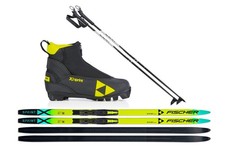 Fischer Kinder Langlaufski-Set
