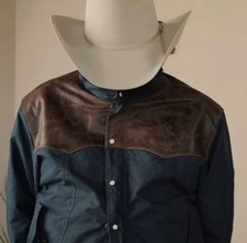 Neu Tecovas Herren Buckaroo Windbreaker Trucker durchgehender Reißverschluss ...