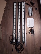 3x GHL Mitras Lightbar 120 Daylight mit Netzteil und Splitter