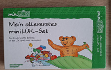 Box mit LÜK Lösungsgerät Mein allererstes Mini Lük Set incl Lösungstafel u Hefte
