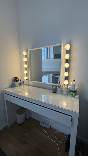 Ikea malm schminktisch weiß - schminktisch,