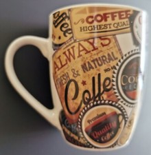 Kafffeepott mehrfarbig bedruckt / unbenutzter Zustand / JES COLLECTION