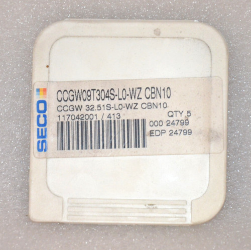 Seco wendeplatten - 5x,