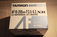 Tamron 18-200 mm XR DI II Objektiv für Pentax  in ovp