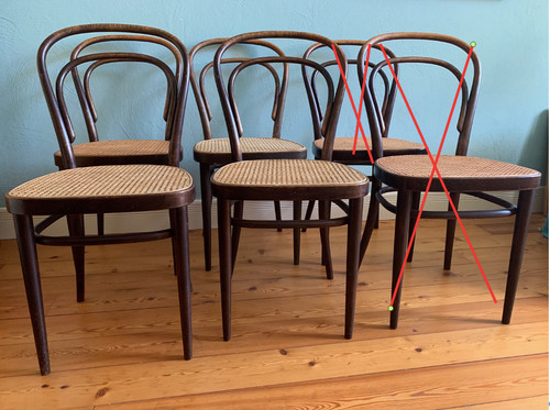 Original thonet bugholzstühle - original,