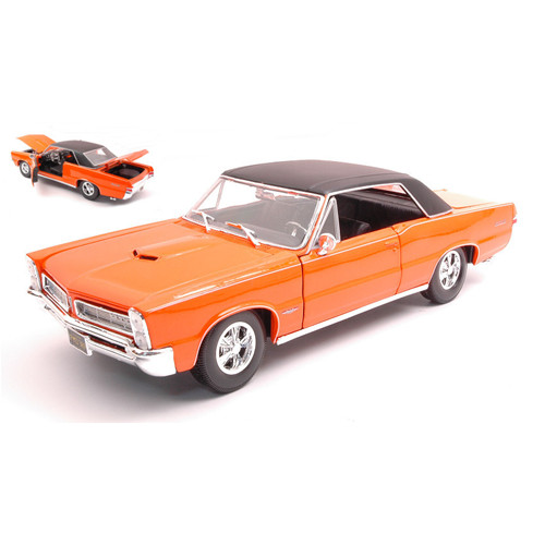 Pontiac gto hurst 1965 orange - hurst,