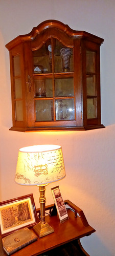Hängeschrank alt holz - alt, vitrine