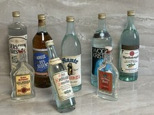 8x alte DDR VEB Spirituosen