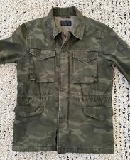 ABERCROMBIE & FITCH: Field-JACKET / JACKE, Gr. S, Camouflage