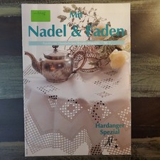 Mit Nadel/Faden, Hardanger Spez. Stickmotive., Kreuzstich, Zählmuster, A4, 20 S.