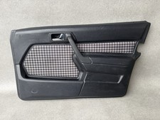 Mercedes-Benz W201 Mopf Türverkleidung Vorne Rechts Schwarz Leder A2017200270