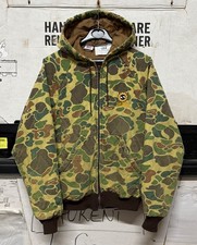 ORIGINAL SELTENE 70er US BEOGAM DUCK HUNTER JACKE MANTEL JAGD SEHR GUTER ZUSTAND!!! KLEIN