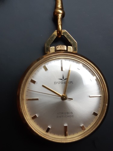 Dugena taschenuhr handaufzug - dugena,