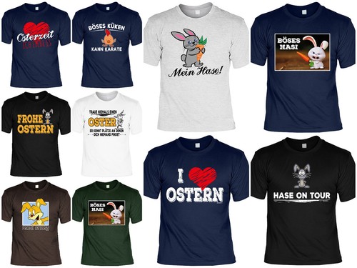 Oster shirt osterhasen motiv - t-shirt,