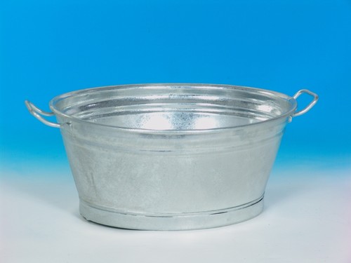 Wanne oval zinkwanne deko - l,