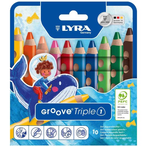 Lyra farbstift groove triple - triple, 1