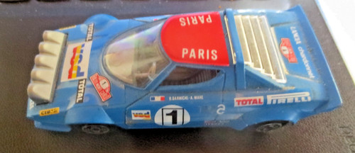 Lancia stratos rallye - lancia, blau