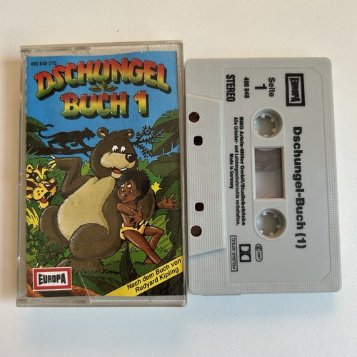 Dschungel buch kassette - buch, mc