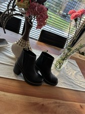 Dr. Martens Größe 38 NEU Damen Stiefel Boots Leder Plateau