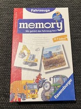 Ravensburger Memory Fahrzeuge 4-7 J. Kartenspiel Spiel Kinder Kinderspiel