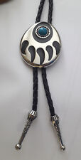 Bolotie Concho Bear Claw türkis Indianer Western  Westernkrawatte Necklace