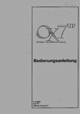 WERSI Bedienanleitung OX7 UP