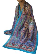 Schal Seidenschal Reine Seide