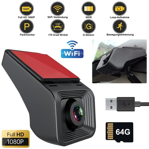 Auto dvr dashcam 1080p - auto, hd