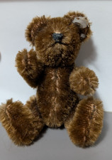 Alter Steiff Stoffbär StofftierTeddybär Knopf im Ohr 9,5 cm Vintage ohne OVP