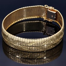Schlangenarmband Goldarmband